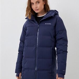 Columbia Women's Deep Blue Puffer Coat